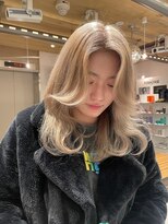 オシロ 岡山倉敷店(OSHIRO)&nbsp;white beige/ハイトーン/ケアブリーチ/ダブルカラー