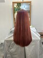 ルヴェルヘアー(Revel hair) ブリーチしてオンカラー明るめピンク春におすすめ!