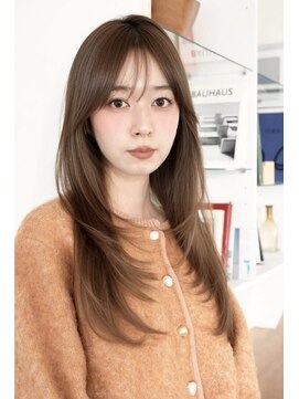 コレクティブワーク 表参道 渋谷(COLLECTIVE WORK) 透明感チョコレートブラウンカラー ×ツヤ感トリートメント