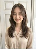 レイヤー/流し前髪/イメチェン/髪質改善/ダークグレージュ/池袋