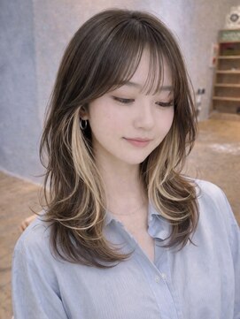 ノル(nol.) ＊大人可愛い＊くびれミディアム×インナーカラー