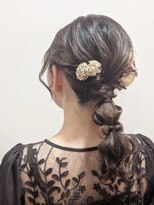 マイ スタイル バイ ヤマノ 仙台店(My Style by Yamano) 【仙台】【青葉通り】結婚式ヘアセット【ローポニー】