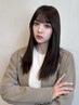 髪質改善シームレス縮毛矯正＋カット￥14000