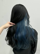 シエロバイシエスタ 池袋(cielo by siesta) インナーカラーターコイズ