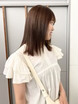ローレンアオ(LOREN AO)&nbsp;ハッシュカット/グレージュ/デザインカラー/栄矢場町