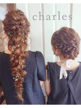 シャルル(charles) 《charles》＊くせ毛風フェアリーヘアセット＊（aoi）