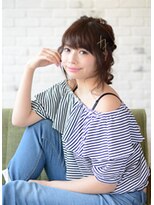 アース 大曽根店(HAIR&MAKE EARTH) こなれ三つ編みアレンジ【EARTH大曽根】