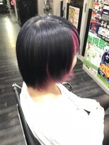 ミミック (mimic)&nbsp;【派手髪】チラリと見えるインナーピンク【インナーカラー 】