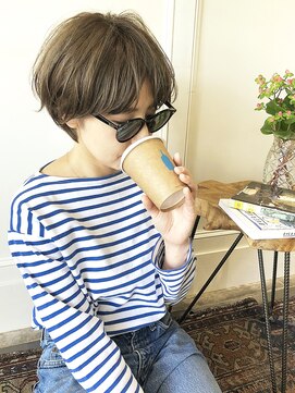 エイン(EYN) インスタID→ ara_sundy★ワンサイドショート★