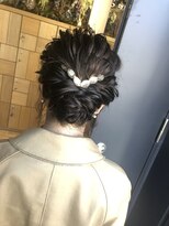 キャンバス バイ ネオリーブ 横浜西口(Canvas by neo.)&nbsp;結婚式 パーティーヘア  ヘアセット ヘアアレンジ