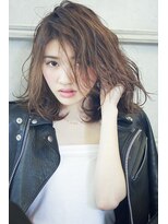 マイルス(MILES)&nbsp;【MILES】ふわミディ×グラデーションカラー