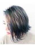 外国人風☆ハンサム☆クール☆大人耳掛け前下がりボブ!