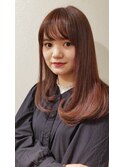 サラサラ艶々ストレートヘア