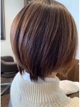 ルーム(ROOM) 【ROOM】優しい印象のナチュラルボブ