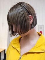 アイティー バイ アルバム 浦和店(IT by ALBUM) マチルダボブ_ココアブラウンフリンジウェーブ_ba277501