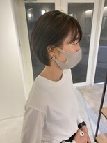 ラルジュ(large)&nbsp;【large】さり気ないインナーカラーが可愛い☆マッシュショート