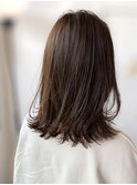 20代30代40代髪質改善カラーアッシュベージュ艶感ストレート