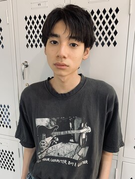 バイフィフス 原宿/表参道(by fifth) ◇センターパート ニュアンスパーマ 韓国ヘア コンマヘア