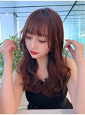 フェミニンガーリー ボブ ミディアム 顔まわりレイヤー 538