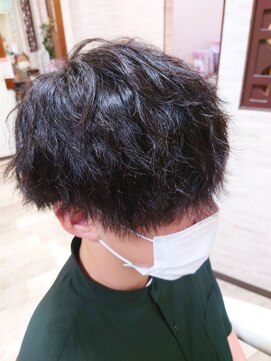 ヘア デザイン クランプ フロント(Hair Design CLAMP front) メンズパーマ