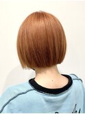 ◎ orange × mini bob ◎