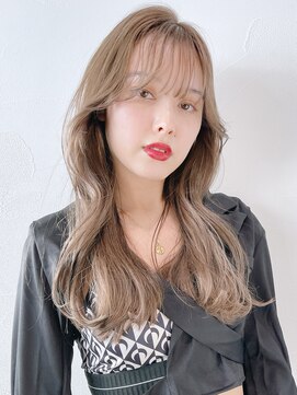 アイティー バイ アルバム 中野店(IT by ALBUM) 韓国風くびれヘア_ショコラアッシュヘルシースタイル_29070