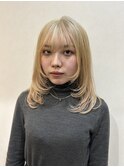 レイヤースタイルとブロンド☆