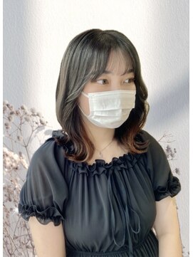 ヘアリゾートエーアイ 新宿西口店(hair resort Ai) インナーカラー/ボブ/韓国風