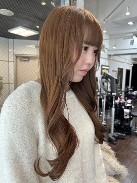 ヘアーアンドメイク ビス(HAIR&MAKE bis) ブリーチなしで明るく！ミルクティーベージュ【立川/沙久楽】