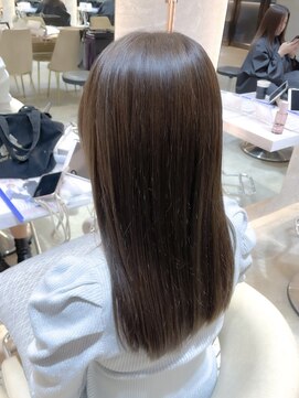 ロンド エスポワール 錦糸町(Lond espoir) 【momoka】韓国レイヤーカット顔周りくびれグレージュ髪質改善