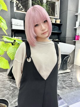 チュダック(ChuDuck) 韓国風《ペールピンク》ハイトーン/ケアブリーチ/ダブルカラー