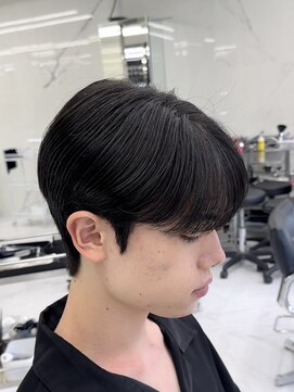 メンズヘアセンス 渋谷(MEN'S HAIR SENSE) 韓流シースルーマッシュ 韓国へア