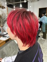 アトリエ ジジ(atelier ZiZi)&nbsp;マッシュウルフ×グラデーションカラー