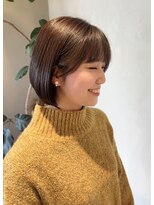 リベラル(liberal)&nbsp;メルティカラー 360度かわいい くびれショートボブ【20代/30代】