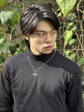 ロンドアンメゾン 原宿(Lond un Maison.) 【吉田智哉】韓国マッシュ、ニュアンスパーマ、ダークアッシュ