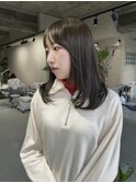 オリーブカラー*透明感カラー