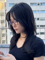 イリ 大阪(ili)&nbsp;ハイライトカラーミルクティーベージュレイヤーカット