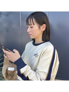 エムサロン(emu salon) ボブ（ワイドバング）