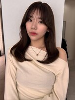 ソヨン 栄店(SOYON)&nbsp;フェミニンロング/似合わせカット/メルティカラー/2wayバング1