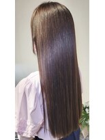 松本平太郎美容室 国立店&nbsp;スーパーロングストレート×イノアカラー