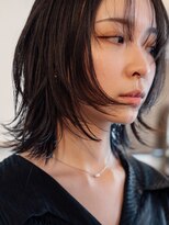 ディスアンドザット あびこ店(THIS&THAT)&nbsp;Hair by ryu【ミディアムウルフ　顔まわりレイヤー】