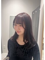 シアン 矢場町店(CYAN.)&nbsp;暗めカラーでも楽しみたい方におすすめダークピンク