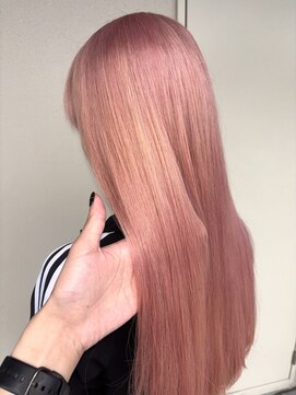 アルレン(Allen) ブリーチ/2回 ペールピンク 宇都宮 透明感