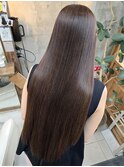髪質改善ストレートで毎朝のスタイリングが楽に♪