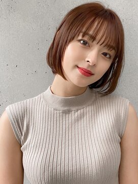 エトラ 渋谷店(etora) 小顔 前髪 レイヤーカット くびれヘア ハイライトカラー"