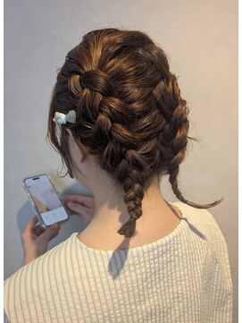 デイバイヘアーポケット(Day.by hair pocket) ツインあみおろし♪