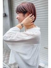 ティル(till) 【till_kage】丸いショート＋アンブレラカラー