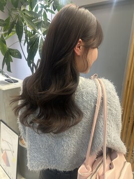 《 sakura 》レイヤーカット × ラベンダーベージュ