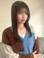 トナリ(tonari)&nbsp;ハイトーン アッシュベージュ 顔周りレイヤー【鹿児島中央駅】