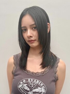 アンドレイ 表参道(andrey) 着物ヘア/大人ガーリー/ダークアッシュ/似合わせカット/表参道